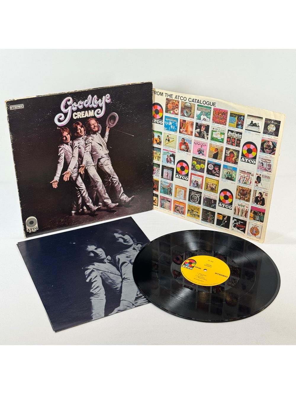 Cream – Goodbye 1969 1st Press ATCO SD 7001 1B Deadwax w/Poster